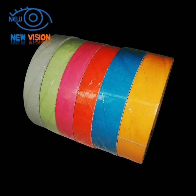 

Printable Reflective Luminous Stickers Tape Photoluminescent Glow Sheeting Film in the Dark Acrylic Sheet Sign Fabric, Red&black, red&yellow, white,red, yellow,green...