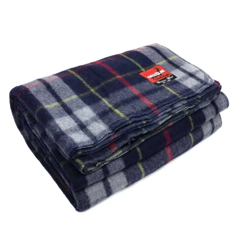 Solid Flannel Fleece Blanket With Cross Ribbon 100% Polyester ...