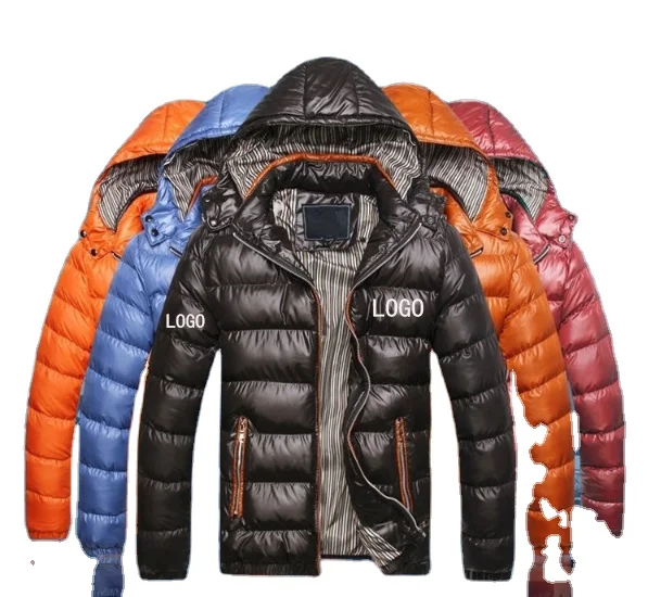 

Oversize Men Winter Coat 2021 Zipper Hooded Plus Size Men's Jackets & Coats Winter Bubble Coat Men, Colors