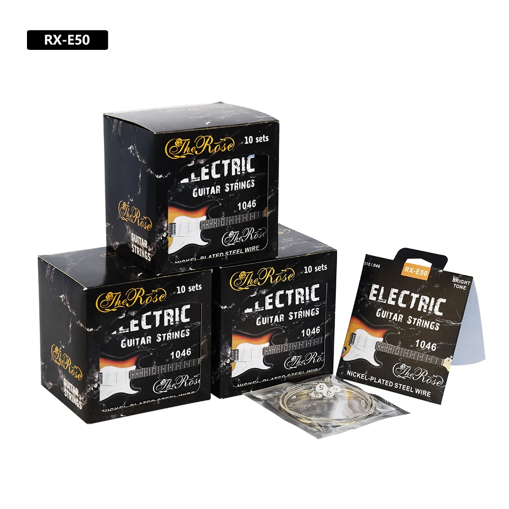 

Electric Guitar accessories Strings Light Tension 010/046 Slinky Steel Strings with Nickel Plated Steel Light Tension