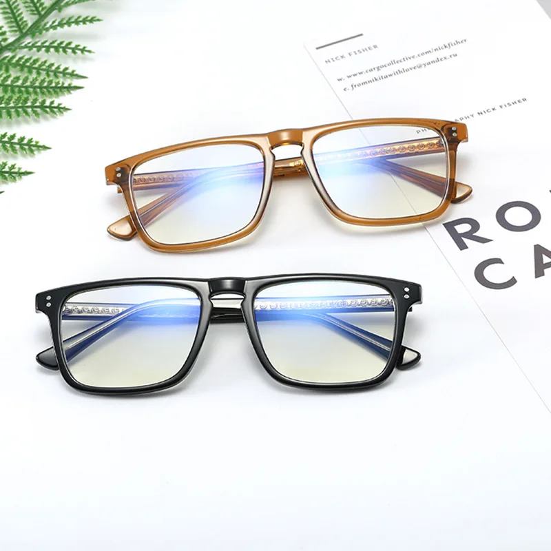 

Lbashades Eyeglasses Eyewear Frame Optical Frame Women Square Eyeglasses Frames Vintage Pc CE Fashion Black TR90 Metal CE UV400