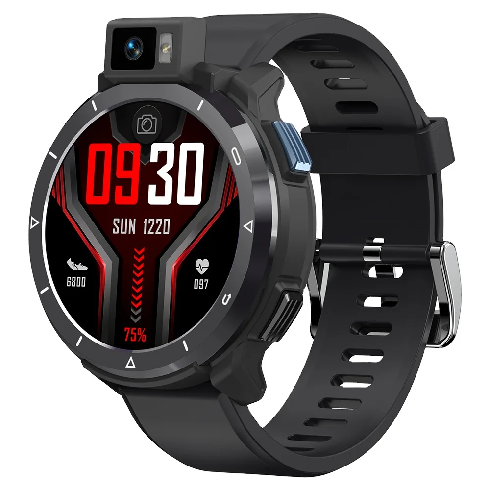 

2021 Hotsell KOSPET Optimus 2 Face ID 1.6" 13MP Rotatable 4GB 64GB Dual AF Camera GPS Men Smartwatch 4G Android Smart Watch