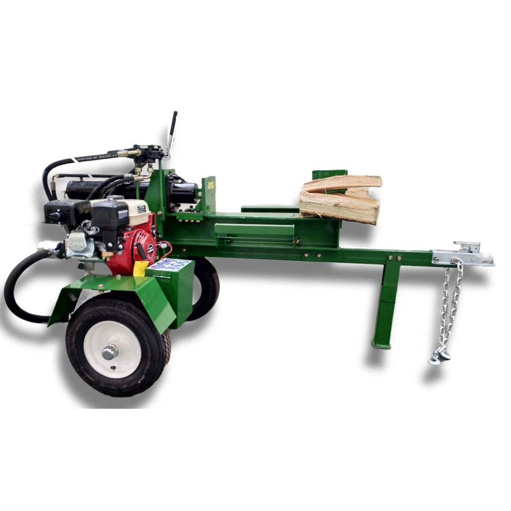 50 Ton Petrol Engine Log Splitter With Lift Arm - Buy Log Splitter With ...