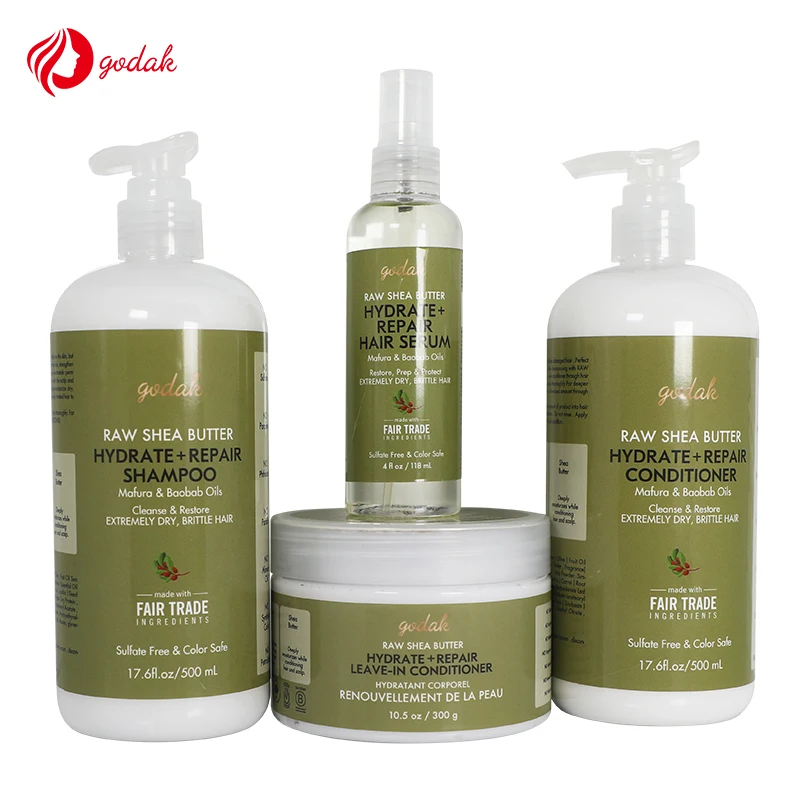 

OEM Brand Private Label Vegan Sulfate Free Argan Oil Natural Organic Raw Shea Butter Hair Shampoo