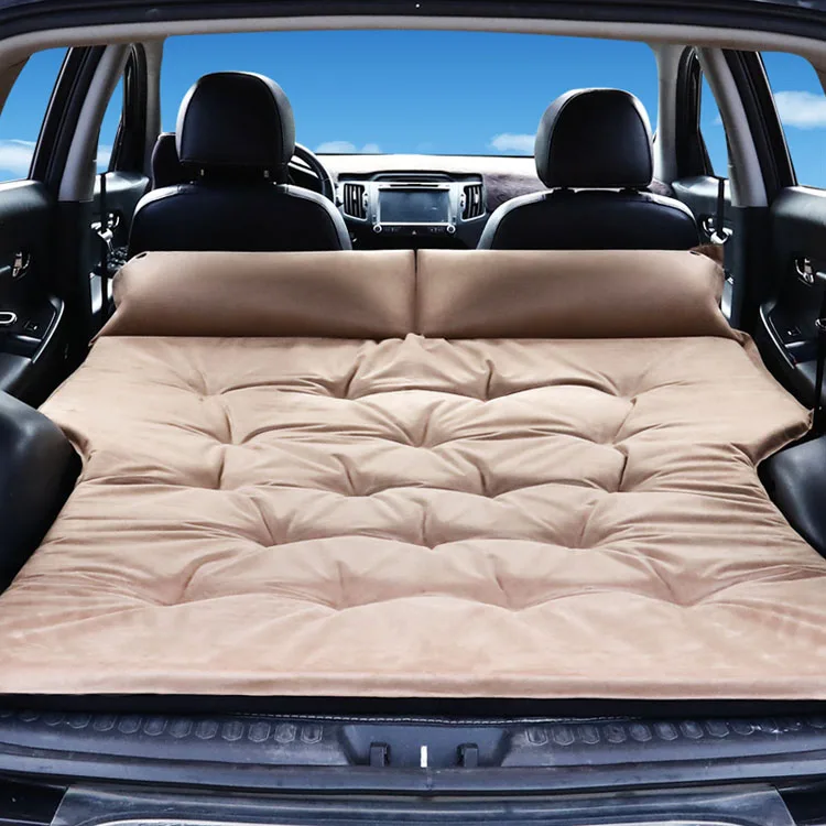 
Outdoor camping vehicle inflatable bed rear mattress off road SUV trunk travel air mat automatic inflatable car bed 