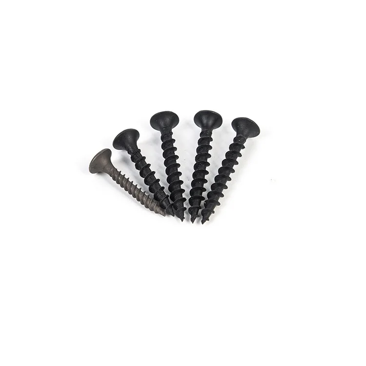 
Black cross head fine thread drywall screw for heavy industry 