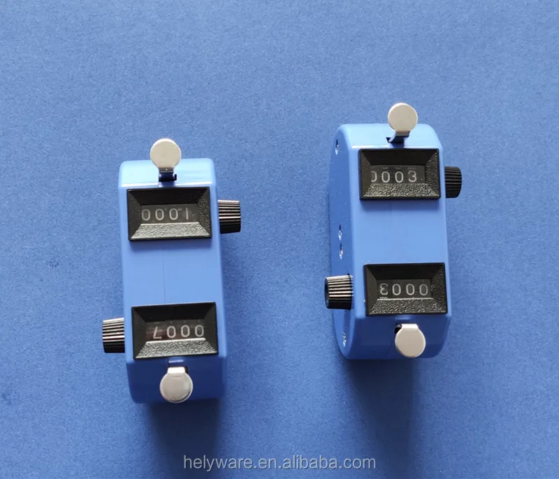 Double Clicker Tally Counter Dual Pitch Counter For Track Two Pitchers