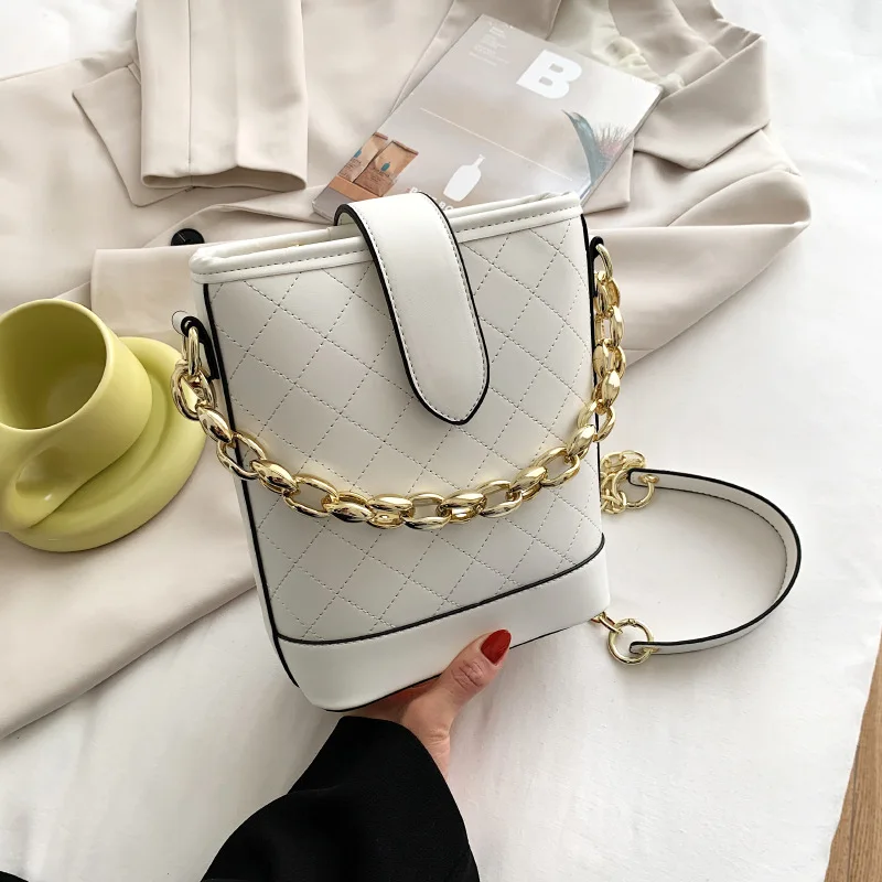 

2021 Fashion Lingge Chain Bag Bolsos De Mano Designer Famous Brand Women Luxury Handbags, Picture showns
