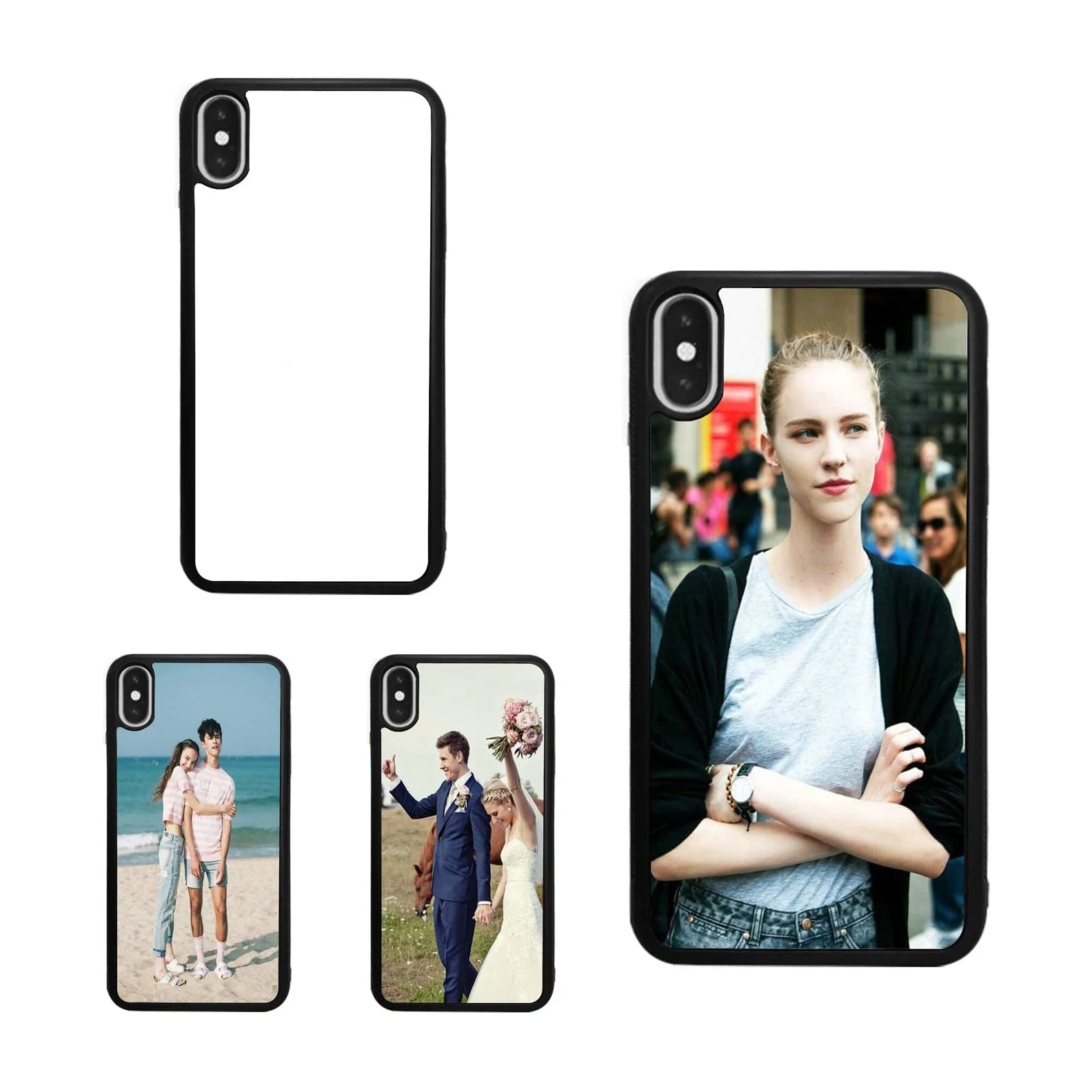 

Zhike for Coque iPhone Funda iPhone 2d TPU 2021 New Clear Cover Bulk Printing Diy Sublimation iPhone X 7 Plus Phone Case