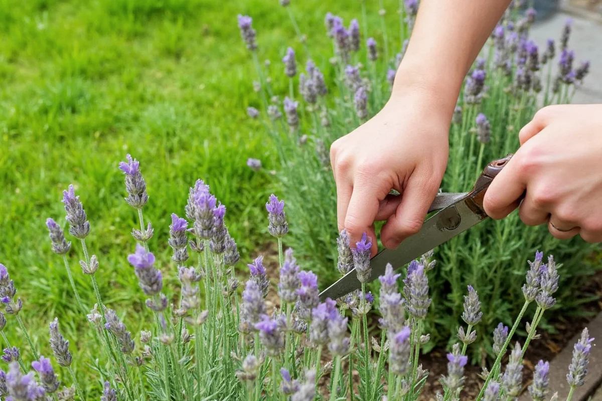 how to cut back a lavender plant
