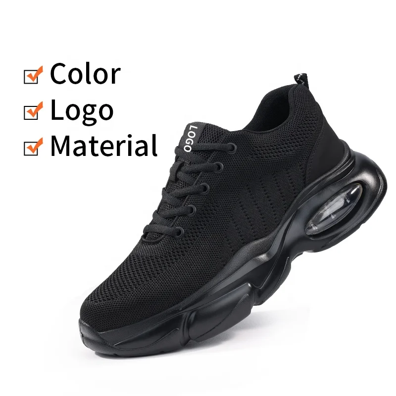 GUYISA Lightweight Breathable Mesh Upper Safety Shoes Steel Toe Industrial Safety Shoes