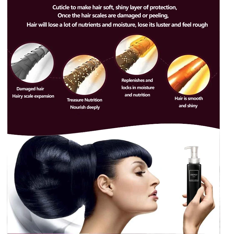 Hot Selling Natural Deep Moisturizing Elastin Hair Conditioner Without