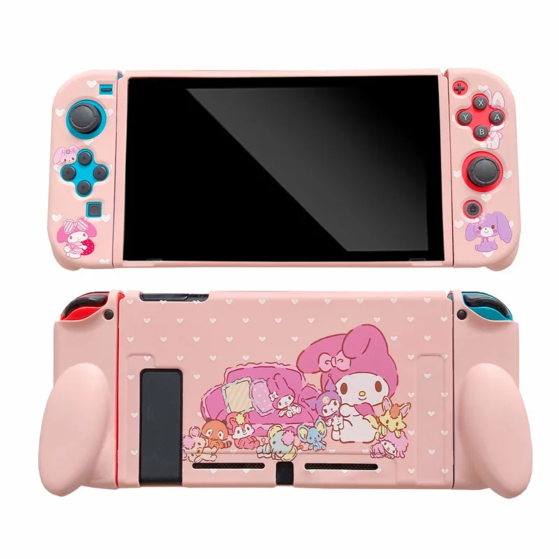 

Soft TPU Split Type Cute Japanese Anime Cartoon Characters Melody Protective Cover for Nintendo Switch Standard Controller Case