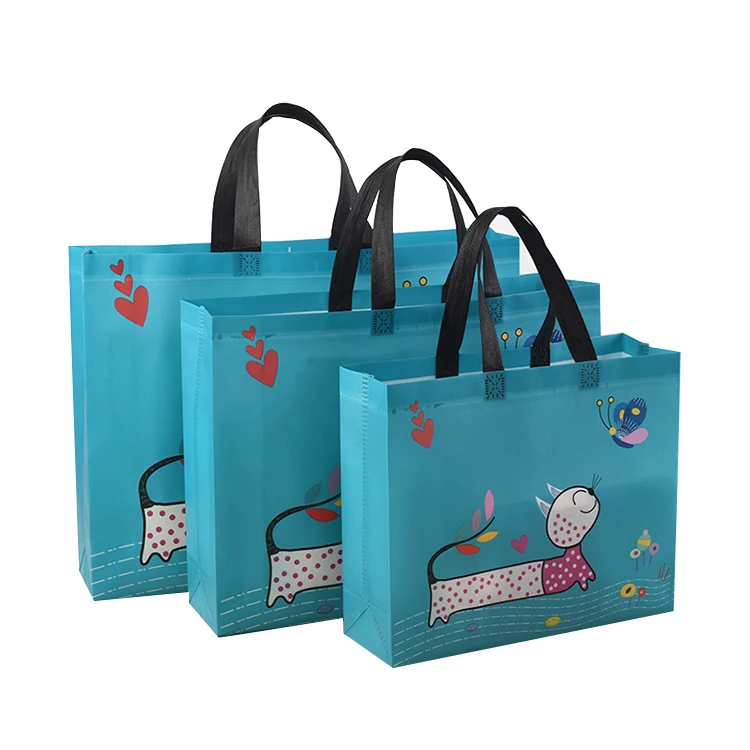 

Quick Delivery In Stock Large High Quality Eco Friendly Reusable Clothes Gift Packaging Non Woven Storage Tote Shopping Bag, As shown