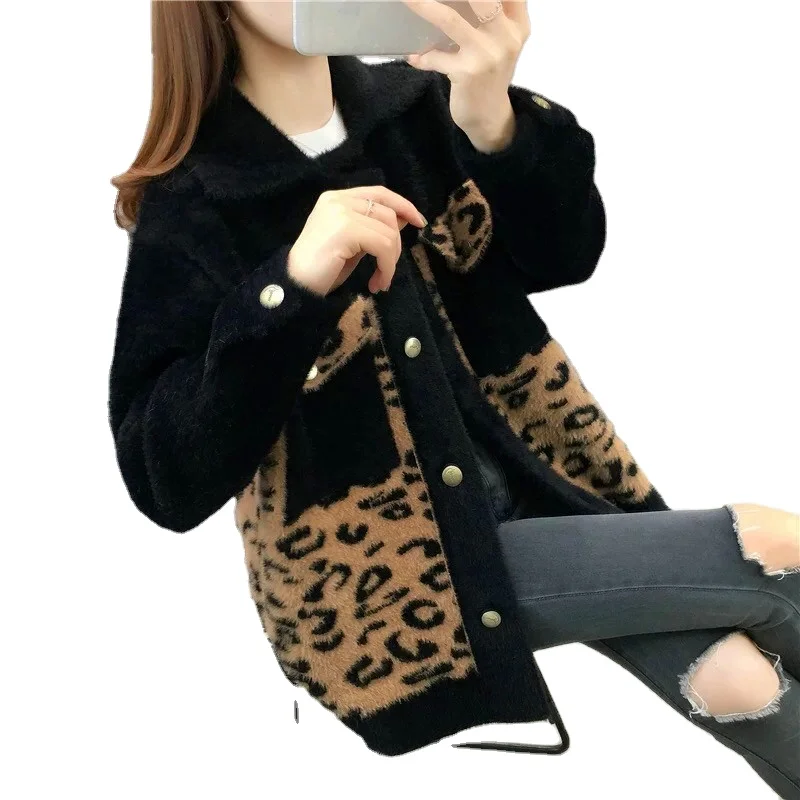 

High Quality Latest Design Autumn Winter Ladies Long Sleeve Knit Sweaters Women Cardigan Sweater with pockets