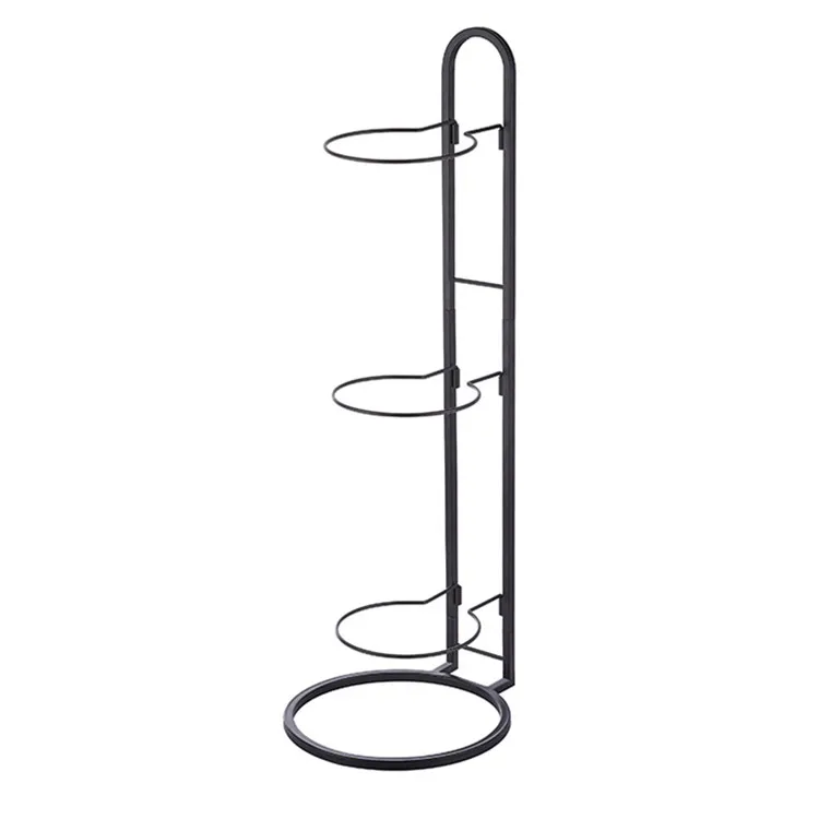 

3-Tier Saving Space Basketball Storage Rack KD-structure Tree Shape Holder Carbon Steel Durable painted Shelf