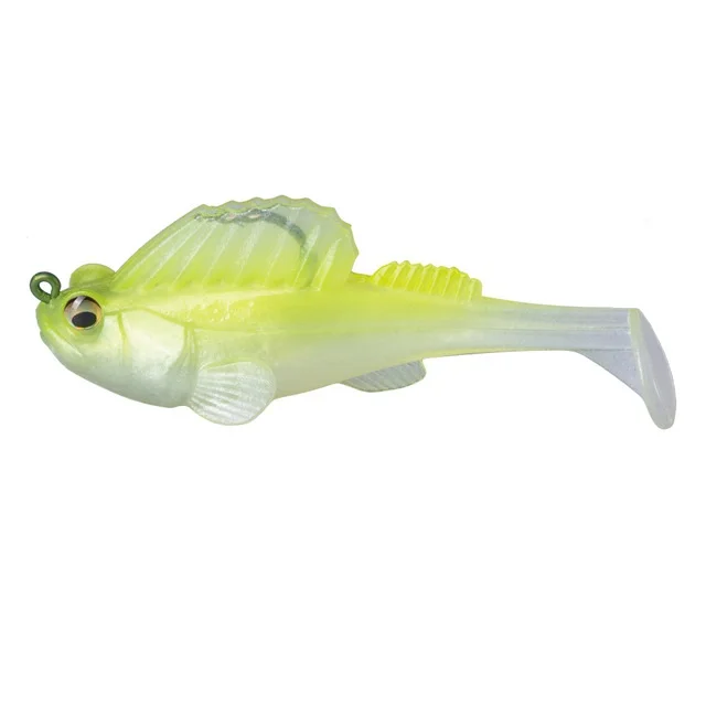 

Bass master mudskipper Artificial Predator soft fishing lure soft snakehead swimbait