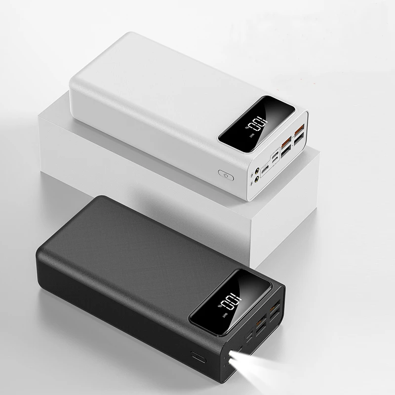 

Factory direct sell large capacity power bank 40000mah, Black+white