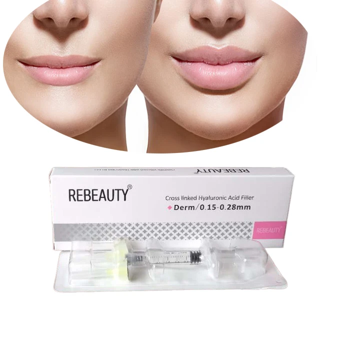 

Korea 2ml hyaluronic acid dermal filler injection nose, Transparent