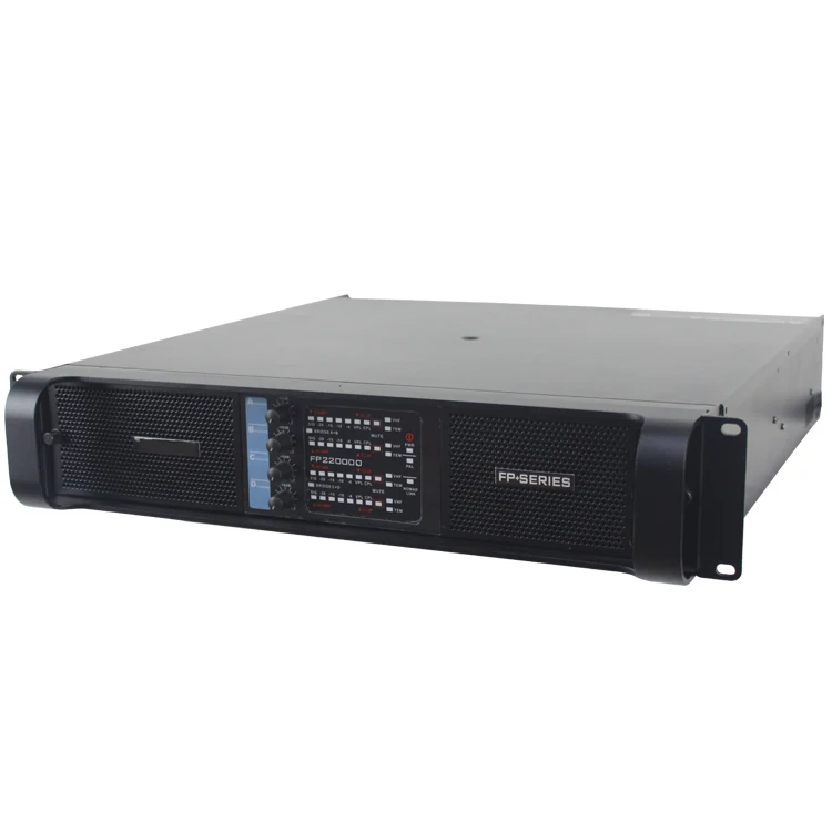 

Vosiner amplificador de audio FP22000Q amplificador de potencia de 10000 vatios 4 canales amplificador