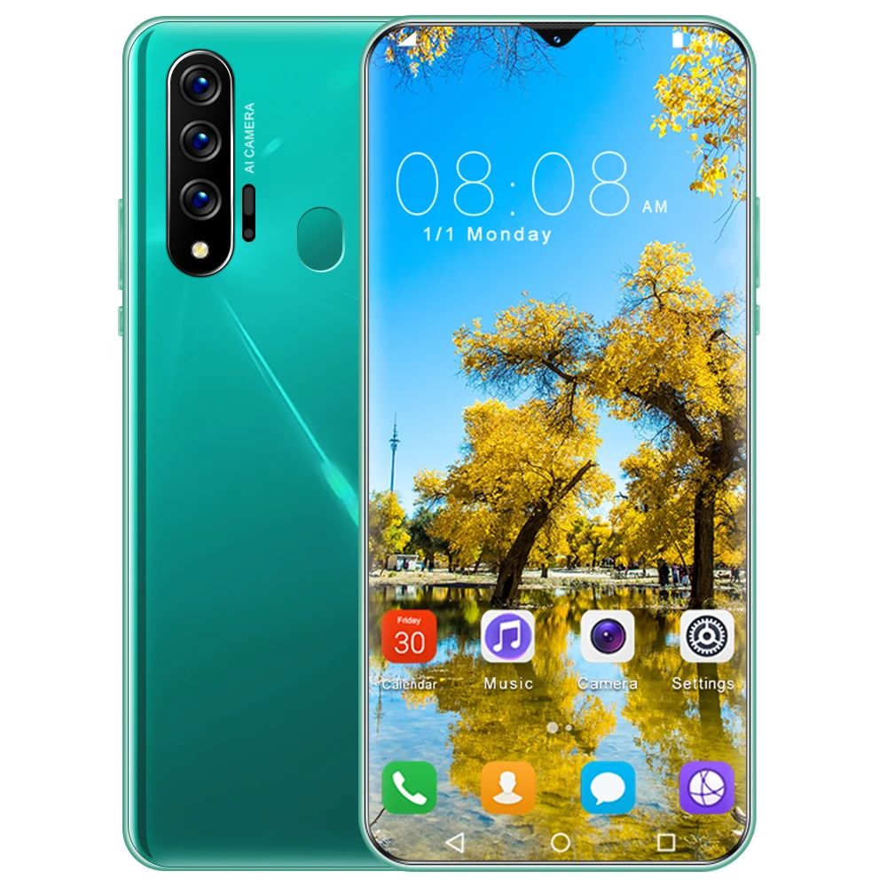 

Factory Direct Sales 6.7 Inch Full Screen 5g Android Smart Mobile Phones And Cheap 8gb+512gb Smartphone Free Sample Cell Phone P