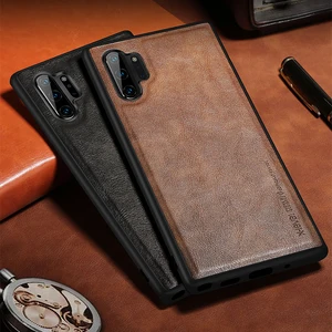 X Leather Back Phone Cover Samsung Galaxy Note 10 Plus