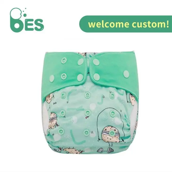 

Bes 2021 Custom design style washable reusable recycled baby pocket cloth nappy diaper cloth diaper