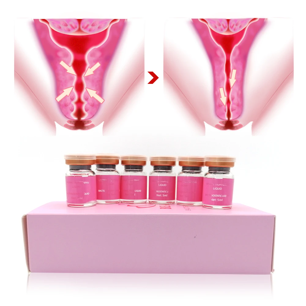 

Qian Zi Feminine repair vaginal gel gynecological tightening products private label herbal ingredient vaginal tightening gel, Pink