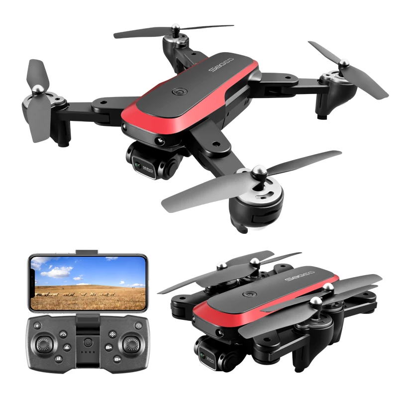 

4K drone S8000 optical flow positioning headless mode one-button up/down ESC camera 360 degree rollover remote control aircraft