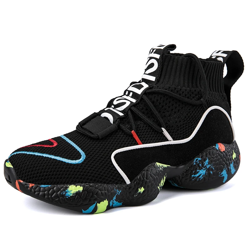 

Sneakers Casual Sock Breathable Tenis Masculino Adult Trainers Zapatos couple lover new fashion men brand sport shoes