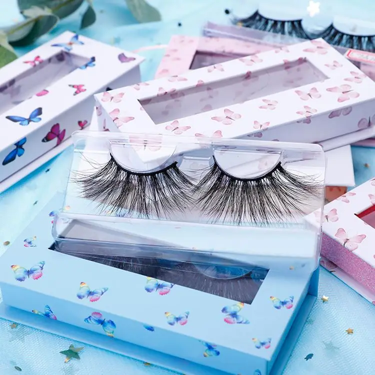 

Manufacturer Vendors Supplies Handmade 3d Faux Mink Eyelashes With Customized Box