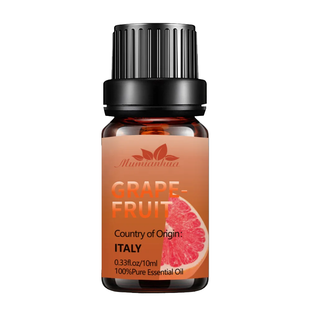 

10ml Grapefruit Anxiety Relief Essential Oils Unique 100% Natural Pure Essential Oil Ready to Ship for Candle Making Diffuser