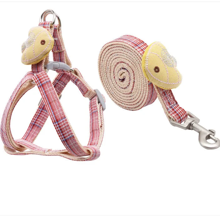 

Amazon New Fashion Pet Vest Leash Fish Cloth Dog Traction Rope Walking Harness Summer Vest For Puppy Supplies