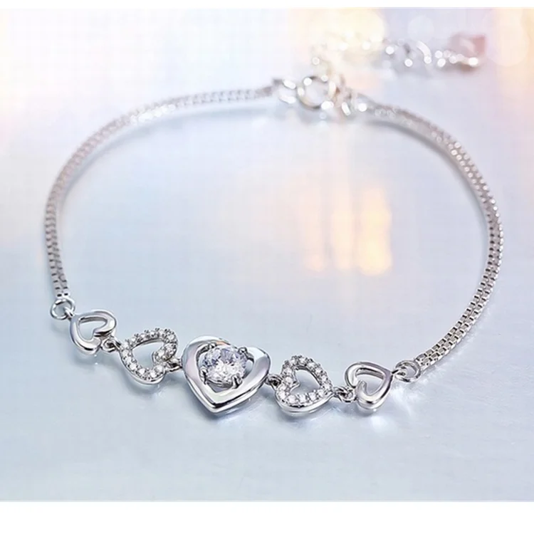 

Women Fashion silver beautiful Handicraft Pearl Bracelet