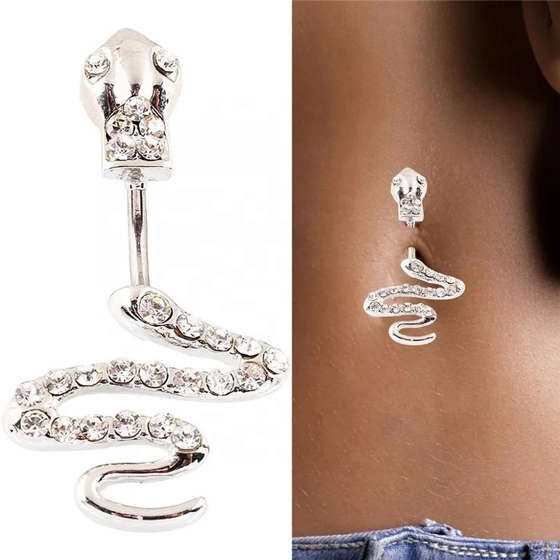 

316L Steel Sexy Price Anti Allergy Simple Lounger Titanium Earrings Body Jewelry Navel Piercing Ear Nail Belly Button Rings
