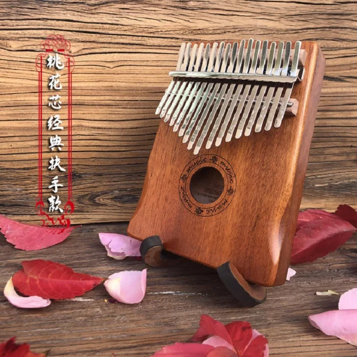 

Wholesale High Quality Wooden Kalimba Wood Crafts Factory 17-Key Kalimba