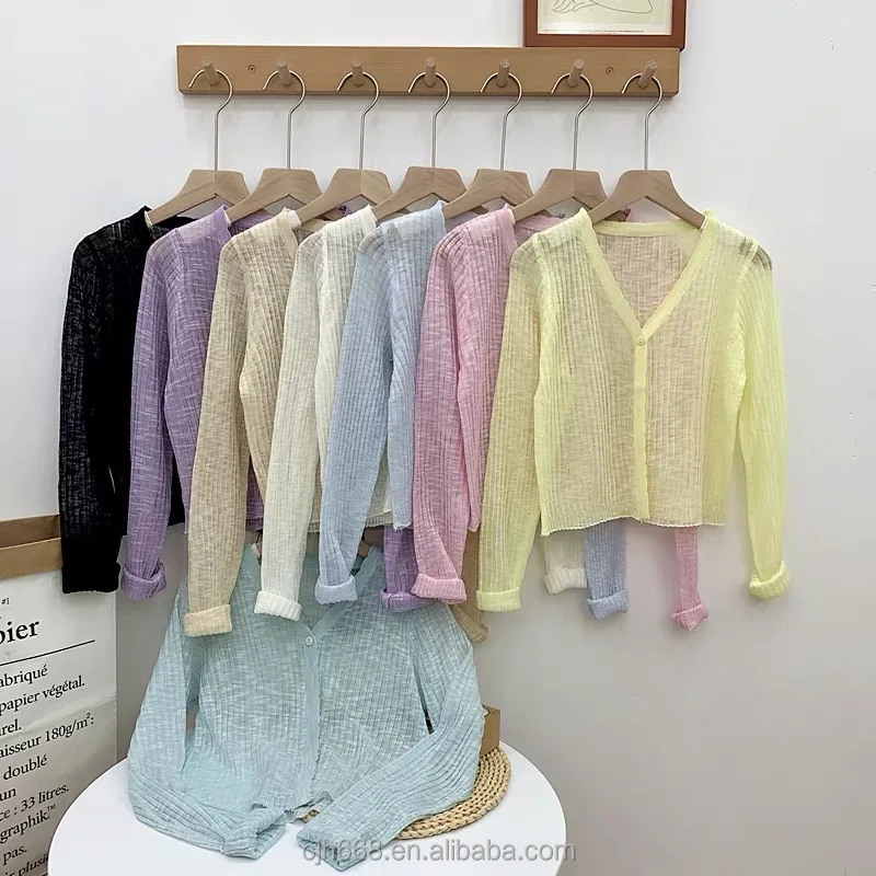 

Cheap direct sale new design spring fall knitwear manufacturers casual medium style knitwear cardigan women's wear, Customized color