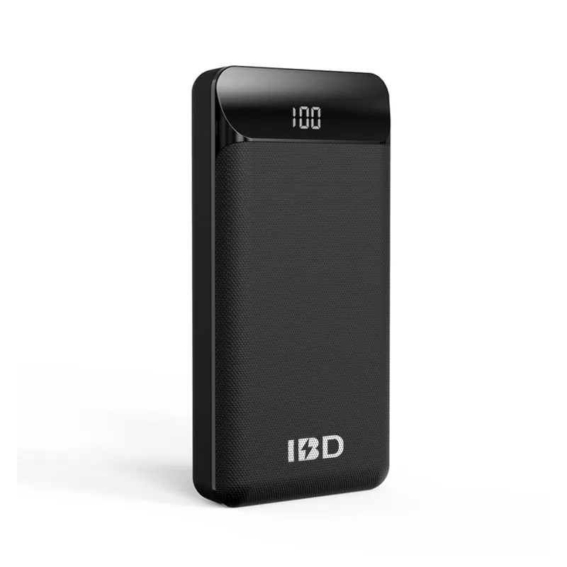 

IBD Factory Power Bank 20000Mah High Capacity, Slim Polymer Battery Power Bank With cable