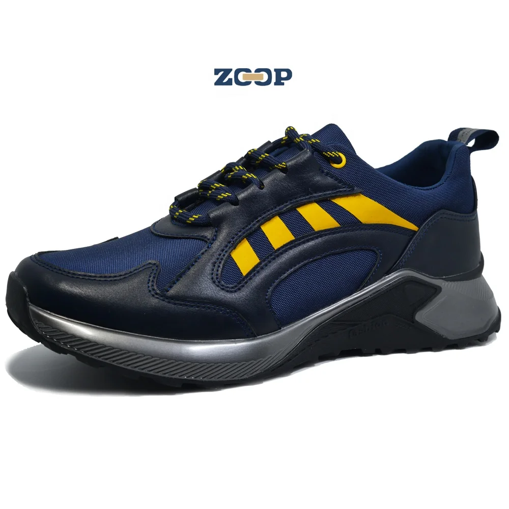 

Fashion sneakers men shoes casual design travel blue footwear rubber fashion shoes men, Black, blue