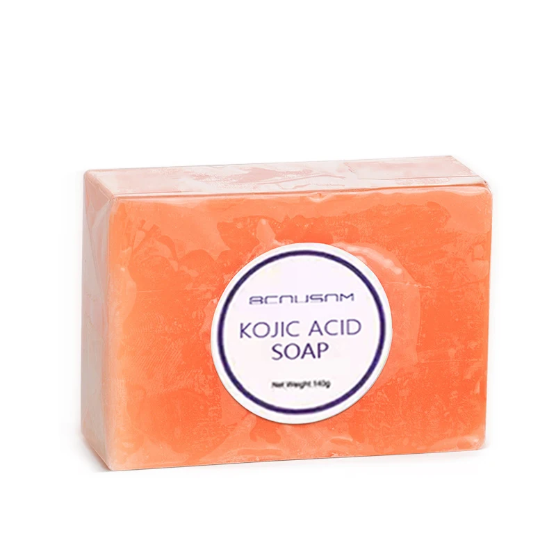 

Wholesale Best Whitening Exfoliating Soap for Face and Body Natural Kojic Acid Soap, Orange