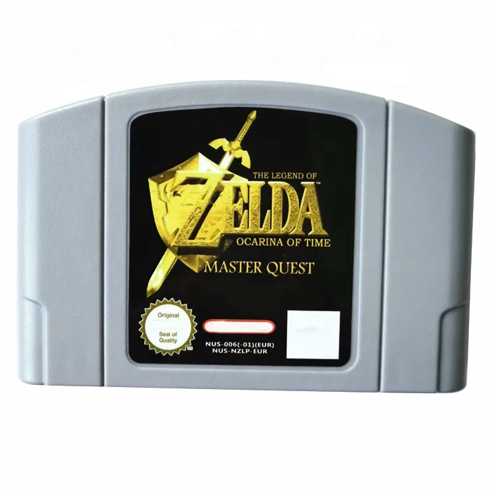 

Hot Sale EUR PAL Version English Language Retro Video Game Cards Ocarina of Time Master Quest N64 Games The Legend of Zelda