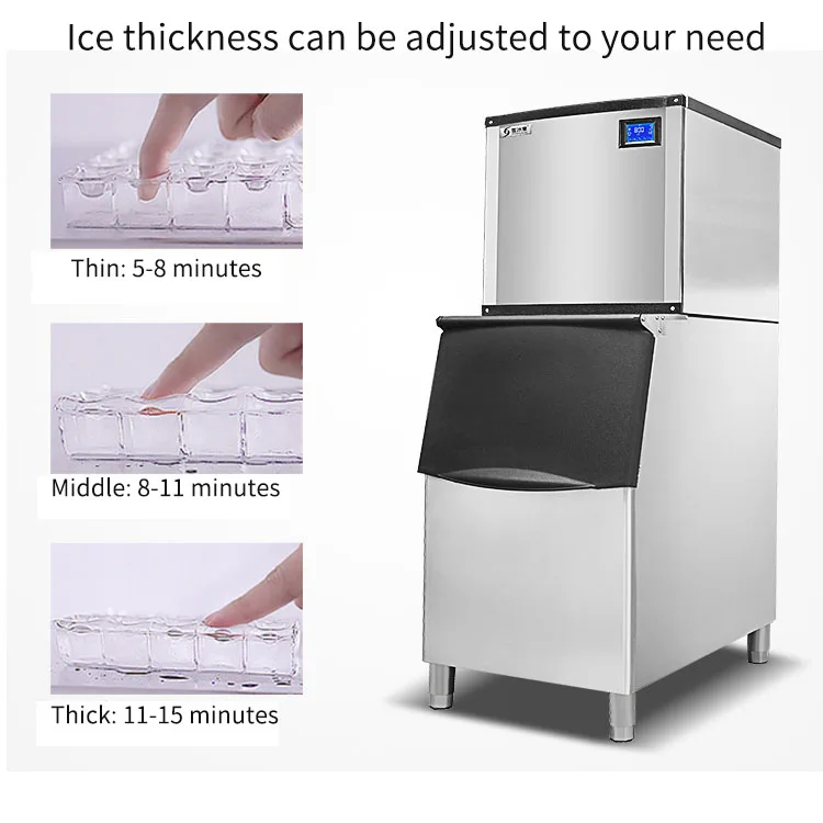500kg Cheap Ice Machines Making Maker Used Cube Ice Maker For