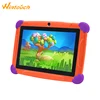 Cheap Price Android 4.4 Kids Educational 7 Inch Tablet Pc With Cat Design Silicone Case