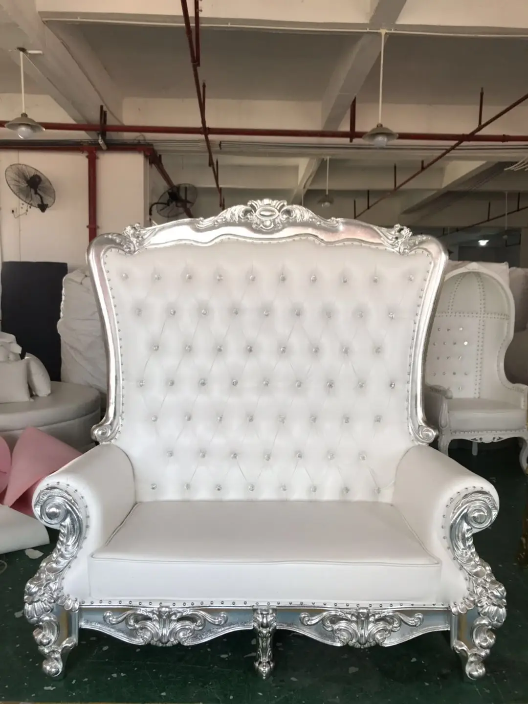 Luxury Throne Chairs Wedding Royal Bride And Groom Sofa Loveseat Buy