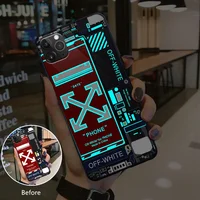

2020 New Aarrivel function incoming call flash mobile phone case for iphone11 11pro 11promax Wholesale LED design light up cover