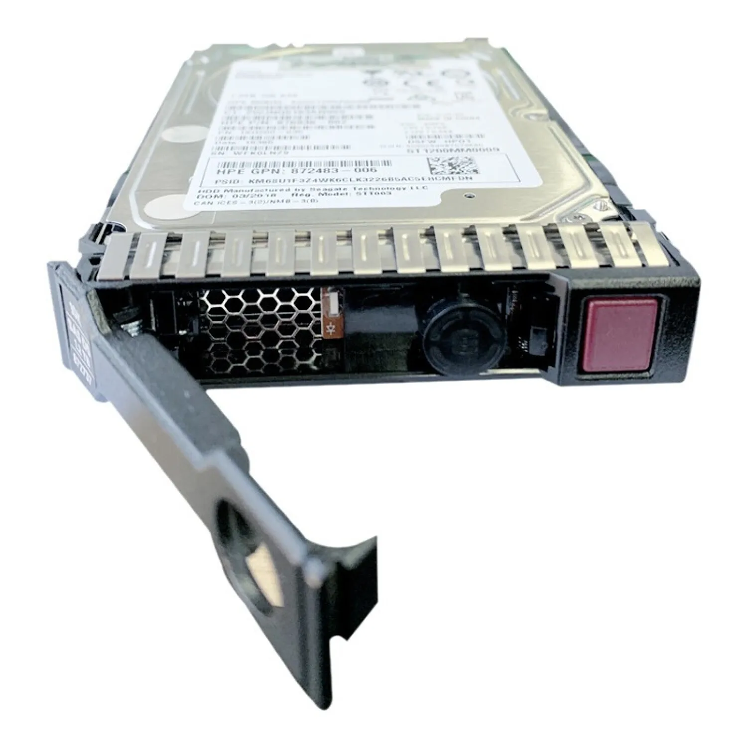 

872477-B21 HPE 600GB SAS 12G Enterprise 10K SFF (2.5in) SC SERVER HDD HARD DRIVE
