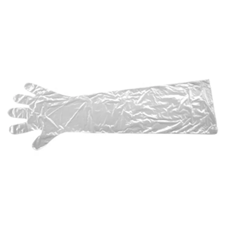 
Veterinary equipment plastic PE disposable animals long glove veterinary glove 