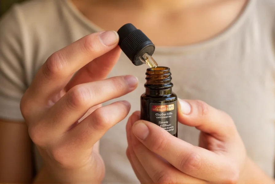 Proper storage of clove oil in amber glass bottle