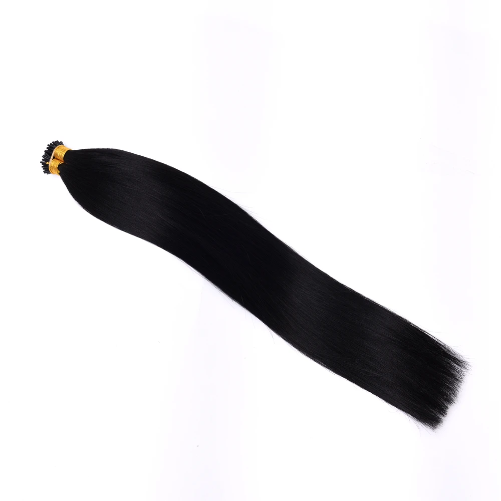

Double Drawn Remy Human Hair Extensions Pre bonded Stick Tip Hair