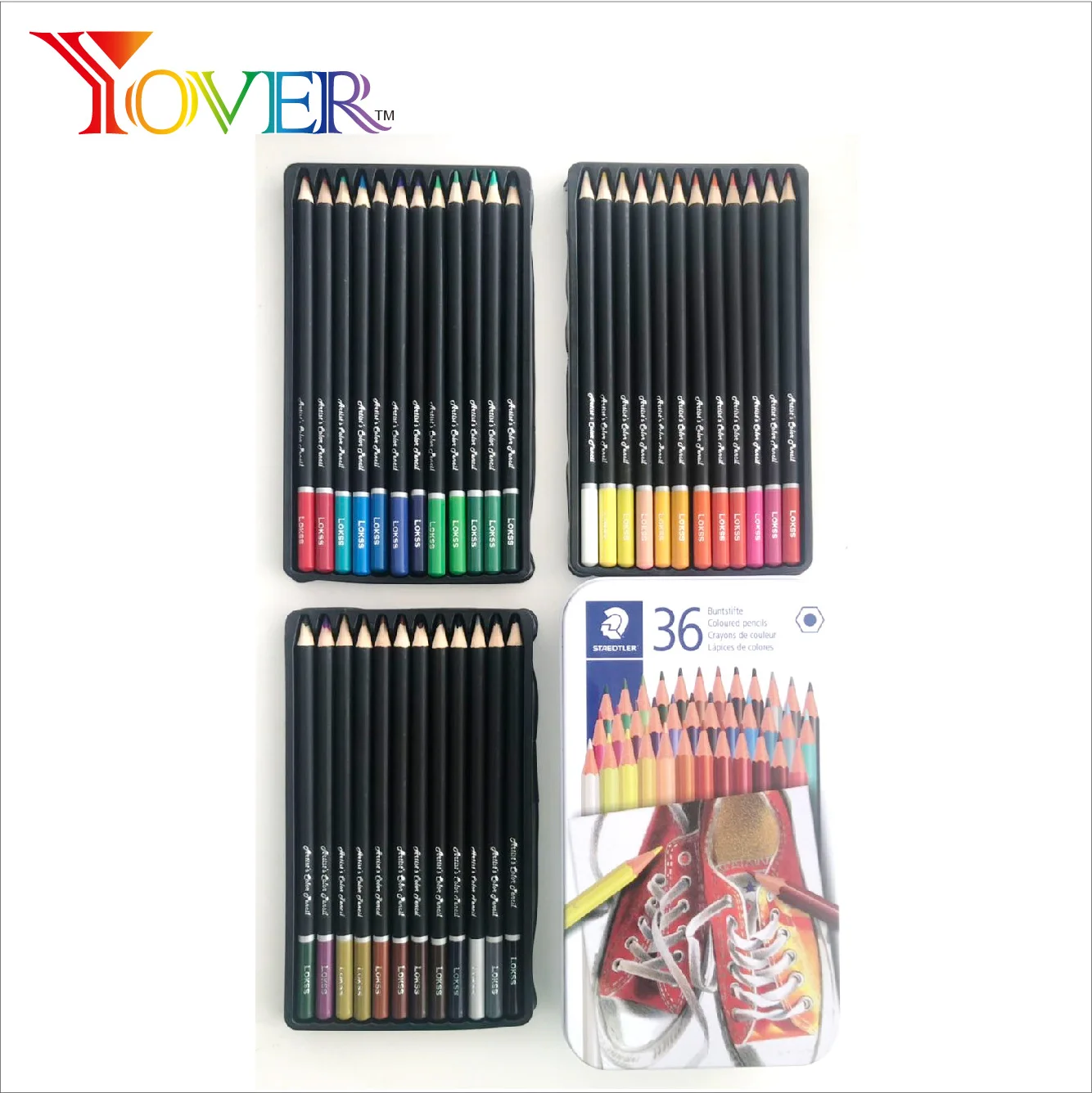 36pcs Premium Color Pencil In Tin Box - Buy 36 Colored Pencil,36 Color ...